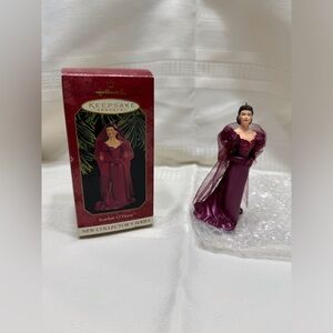 1997 Hallmark Gone with the Wind Scarlett’s red dress ornament